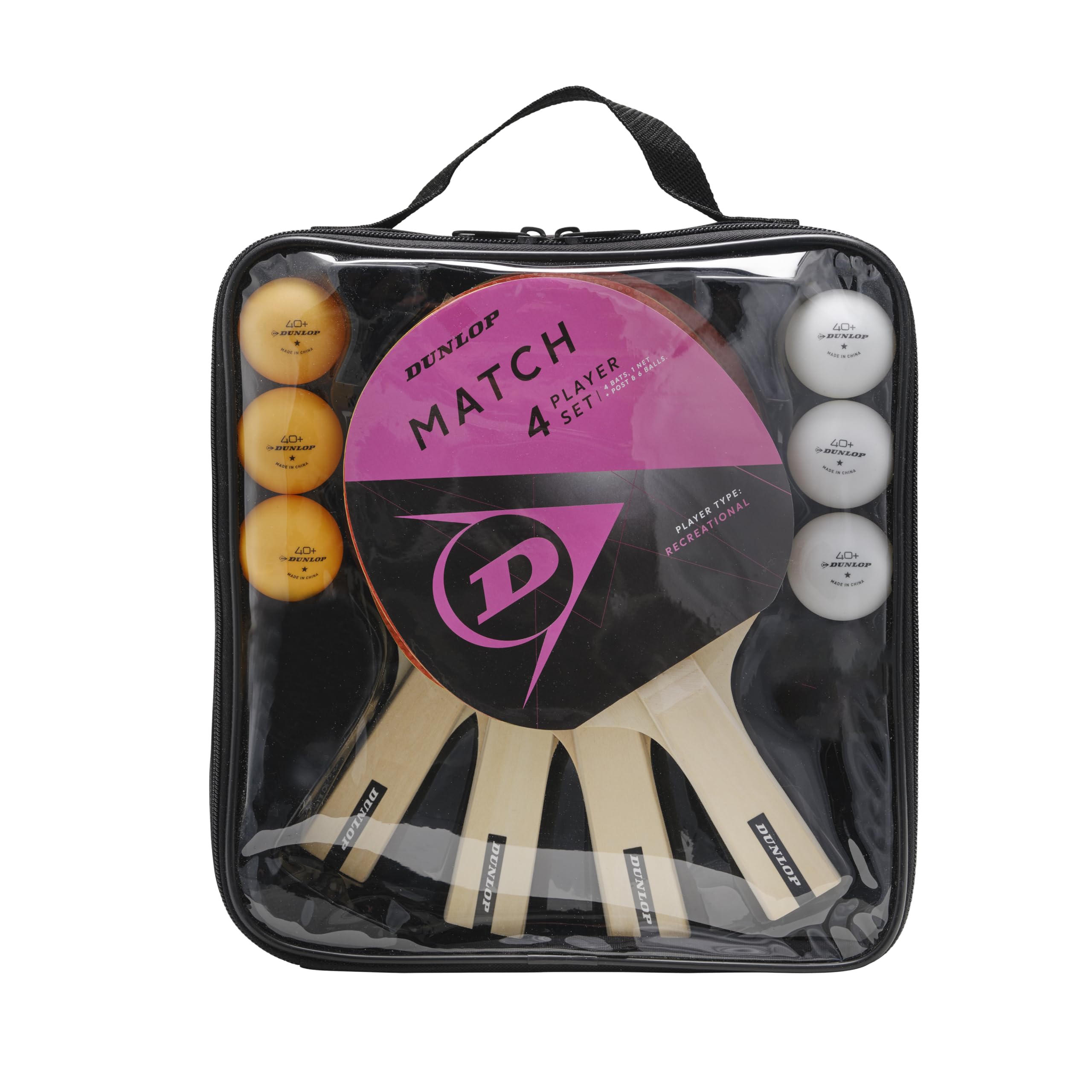 Dunlop Tabletennisset Match 4 Player