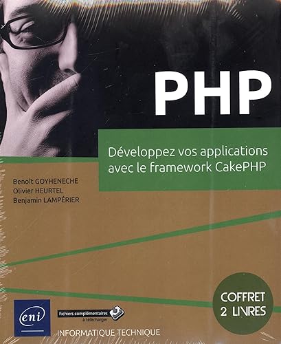 Download PHP - Coffret de 2 livres : Développez vos applications avec le framework CakePHP PDF