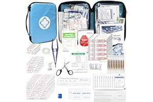 Home Car First Aid Kit Refill Supplies for Business 300Pcs Emergency Kits Urgent Essential for Workpalce Outing Skating Water