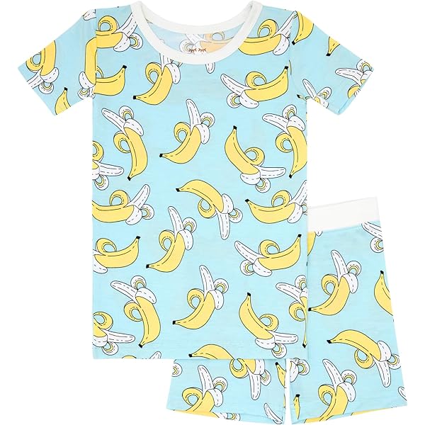 Little Sleepies Bamboo Pajama Sets - Soft 2-Piece PJs For Kids & Family Matching