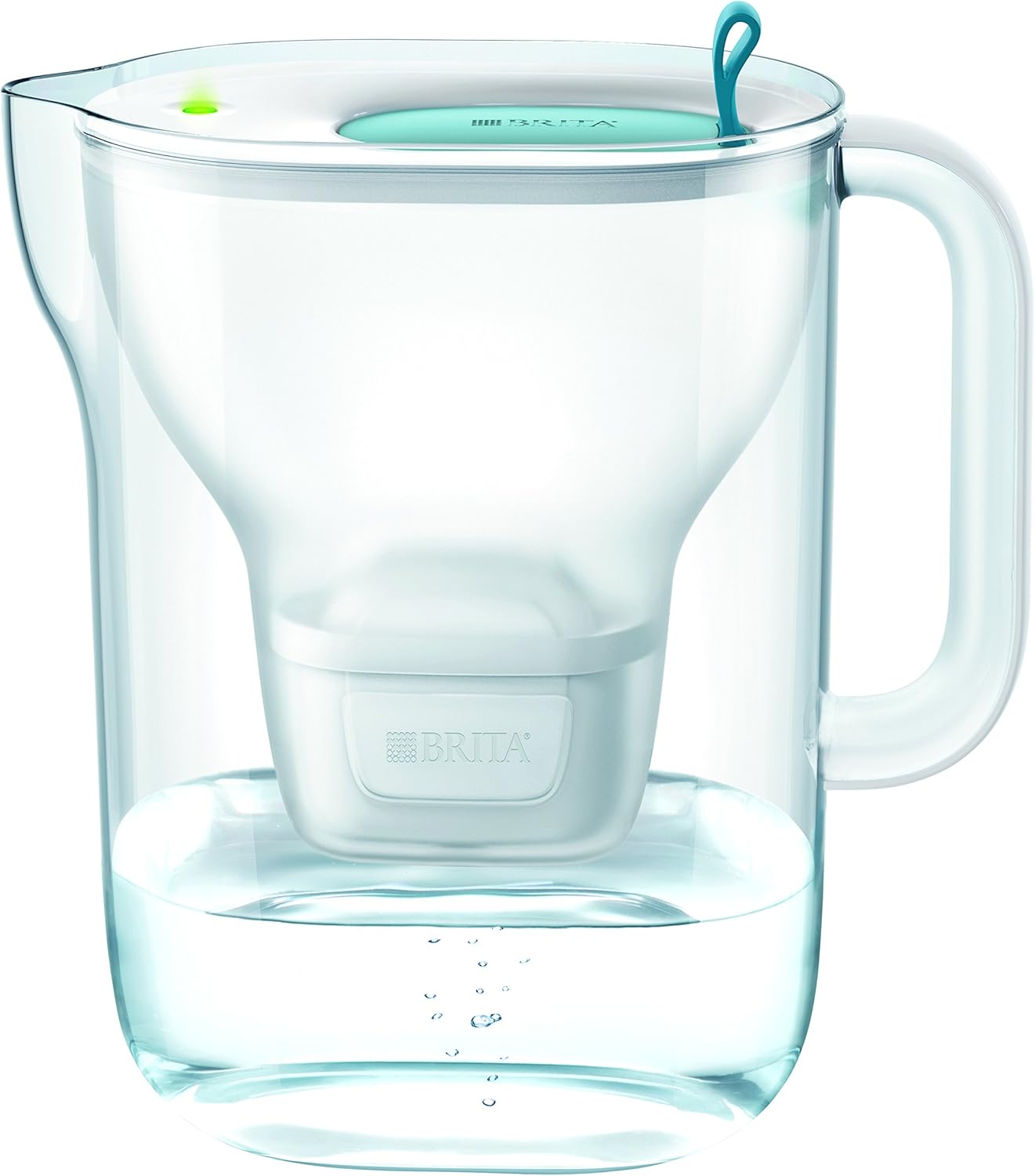 BRITA Wasserfilter Style XL hellblau inkl. 1 MAXTRA+ Filterkartusche – Großer BRITA Filter in modernem Design zur Reduzierung von Kalk, Chlor & geschmacksstörenden Stoffen Kaufen