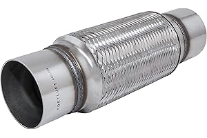 FORTLUFT Exhaust Flex Connector With Extension Pipes (3.00''x8.00''x12.00''/76x203x305mm)