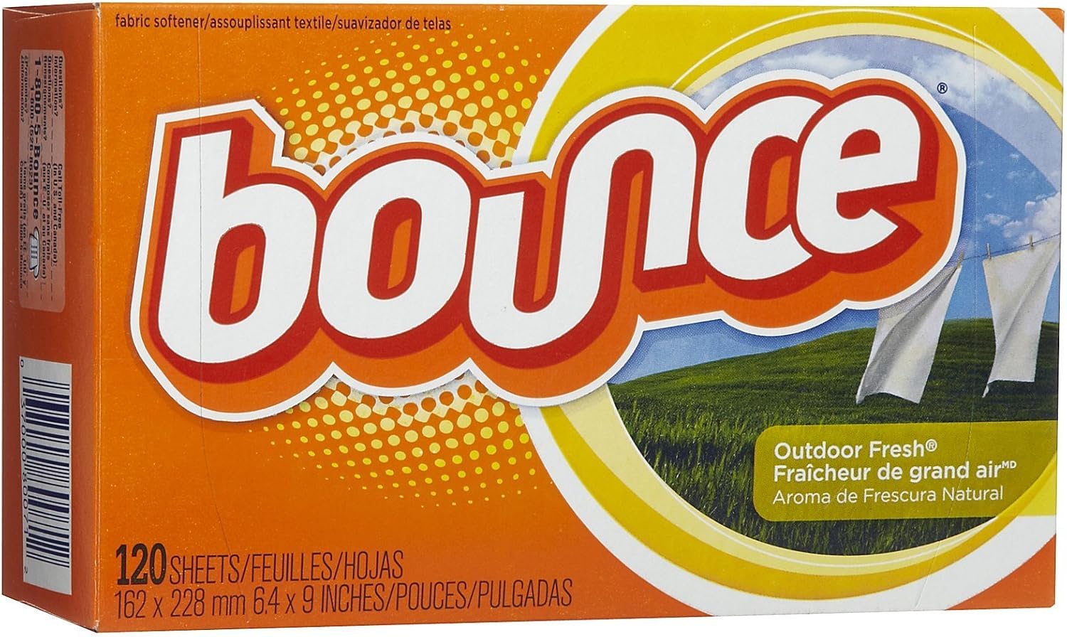 Bounce Sheets Scented - 1 Pack (120 Count), 120 count (Pack of 1)