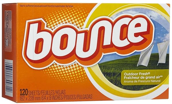 BOUNCE DRYER SHEETS-OUTDOOR FRESH-120 COUNT