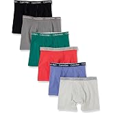 Calvin Klein Kids Boys' Modern Cotton Boxer Brief Underwear 5-Pack