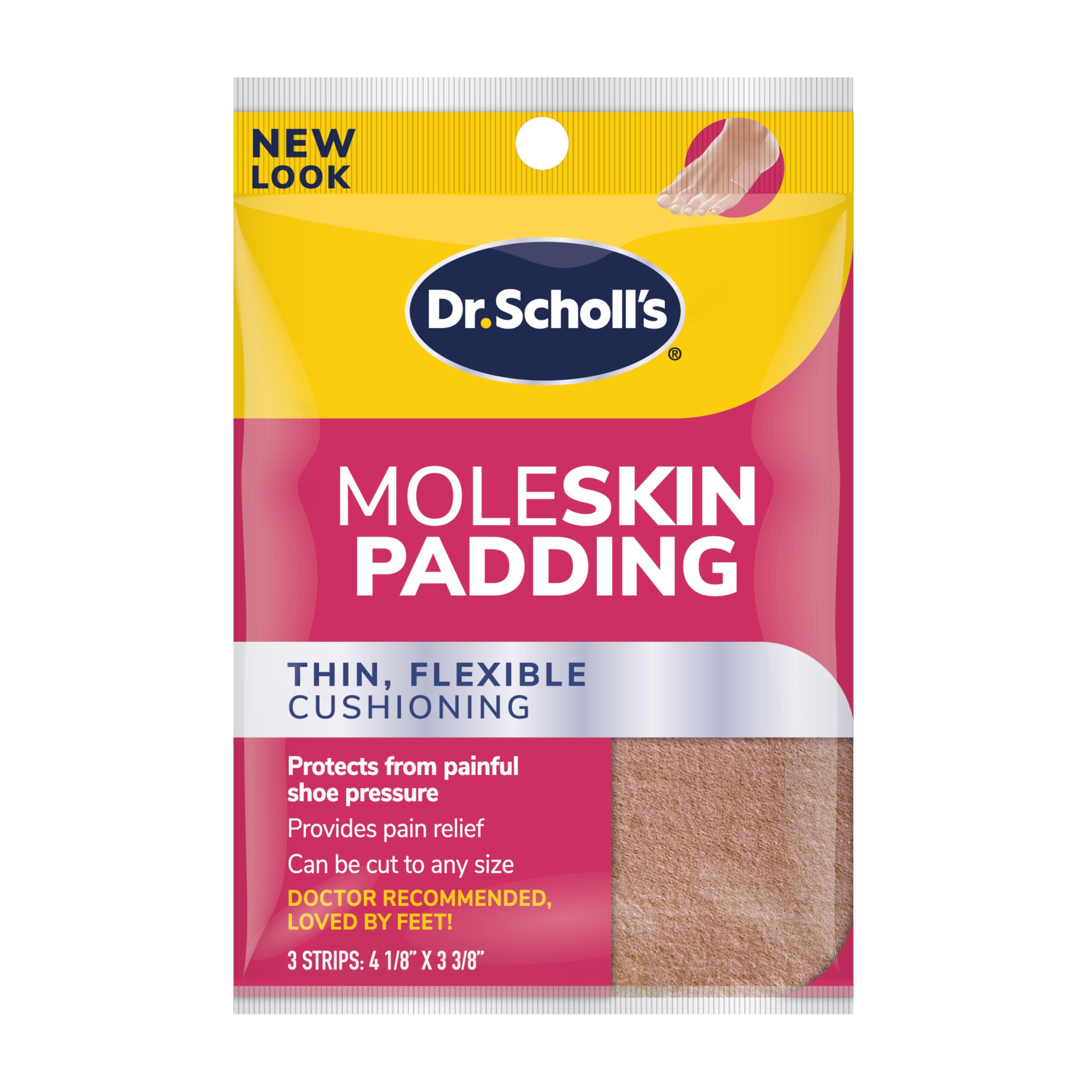 Scholl Moleskin Plus CS6