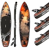 iTAOSTAR Novelty N26-Dare to Be Different, 11'6x35, Paddle Board w/All Gear | More balance w/long &amp; wide board; More charming graphic; More fun w/5 fins; More lively w/camera mount &amp; flag; Full gear