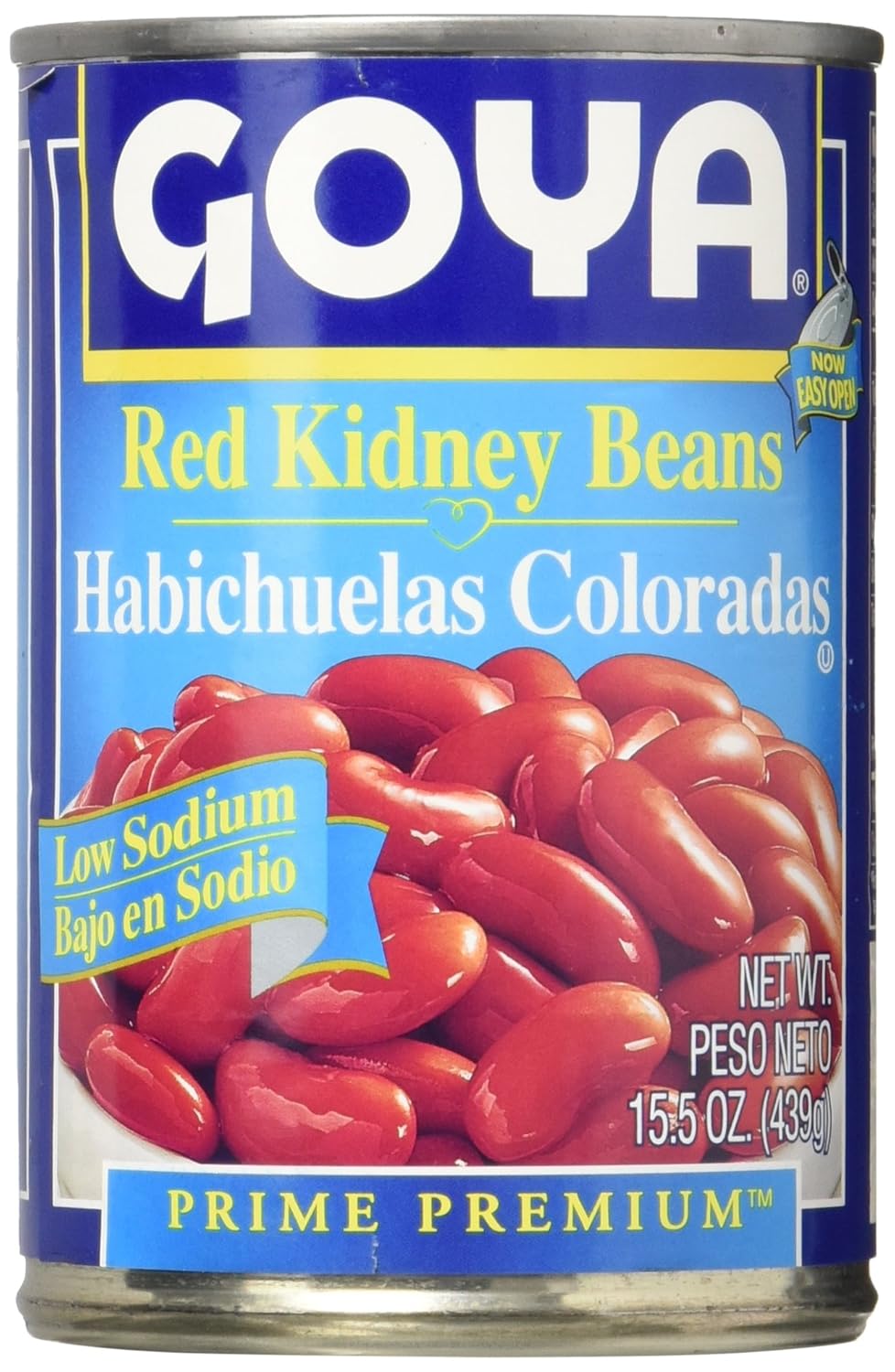 Goya Red Kidney Beans, Low Sodium, 15.5 Ounce Grocery