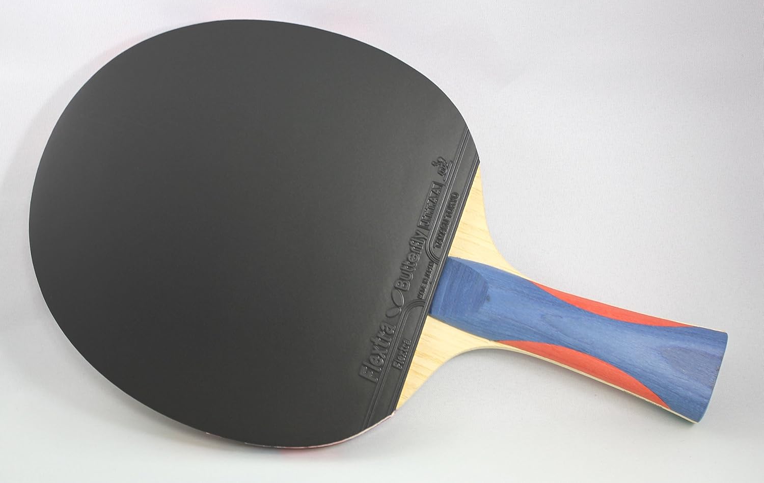 Butterfly Nakama S-8 Table Tennis Racket – Professional ITTF Approved Ping Pong Paddle – Flextra Table Tennis Rubber and Thick Sponge Layer Ping Pong Racket – 2 Ping Pong Balls Included : Sports & Outdoors