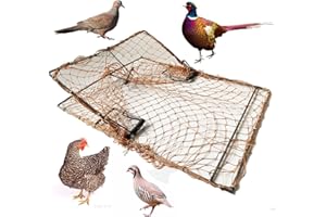 BUAKAW-X Domestic Bird Trap Outdoor Camping Hunting Cage Tools Cage Trap for Bird Pigeon Chinken Pheasant Duck Other Bird Trap