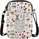 LEVLO Fairy Tale Crossbody Bag Fairy Tale Fans Gift You Are Braver Than You Believe Princess Shoulder Bag Cartoon Movie Merch