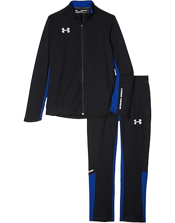 tuta under armour nera arancione