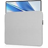 Ctemnpho 18.5 inch Portable Monitor Case Storage Bag, Portable Computer Cover Bag with Pocket Zipper for 17.3 inch Laptop Sleeve, Notebook Computer Gaming Display Protective Travel（Gray）