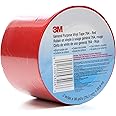 3M Vinyl Tape 764, General Purpose, 3 in x 36 yd, Red, 1 Roll, Light Traffic Floor Marking Tape, Social Distancing, Color Coding, Safety, Bundling