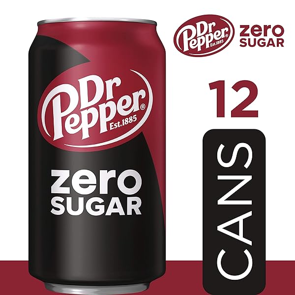 DR PEPPER ZERO SUGAR – 12 OZ, 12 PK