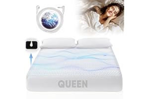 ZAJAZ Grounding Sheets Queen Size, 95% Organic Cotton + 5% Pure Silver Fiber, Grounding Sheet Earth Connected Bedding (Queen - 60"x 80"x 13" White) Fitted Earth Sheets with Grounding Cord