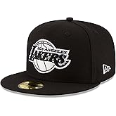 Black & White Miami Heat 59FIFTY Fitted Cap by New Era