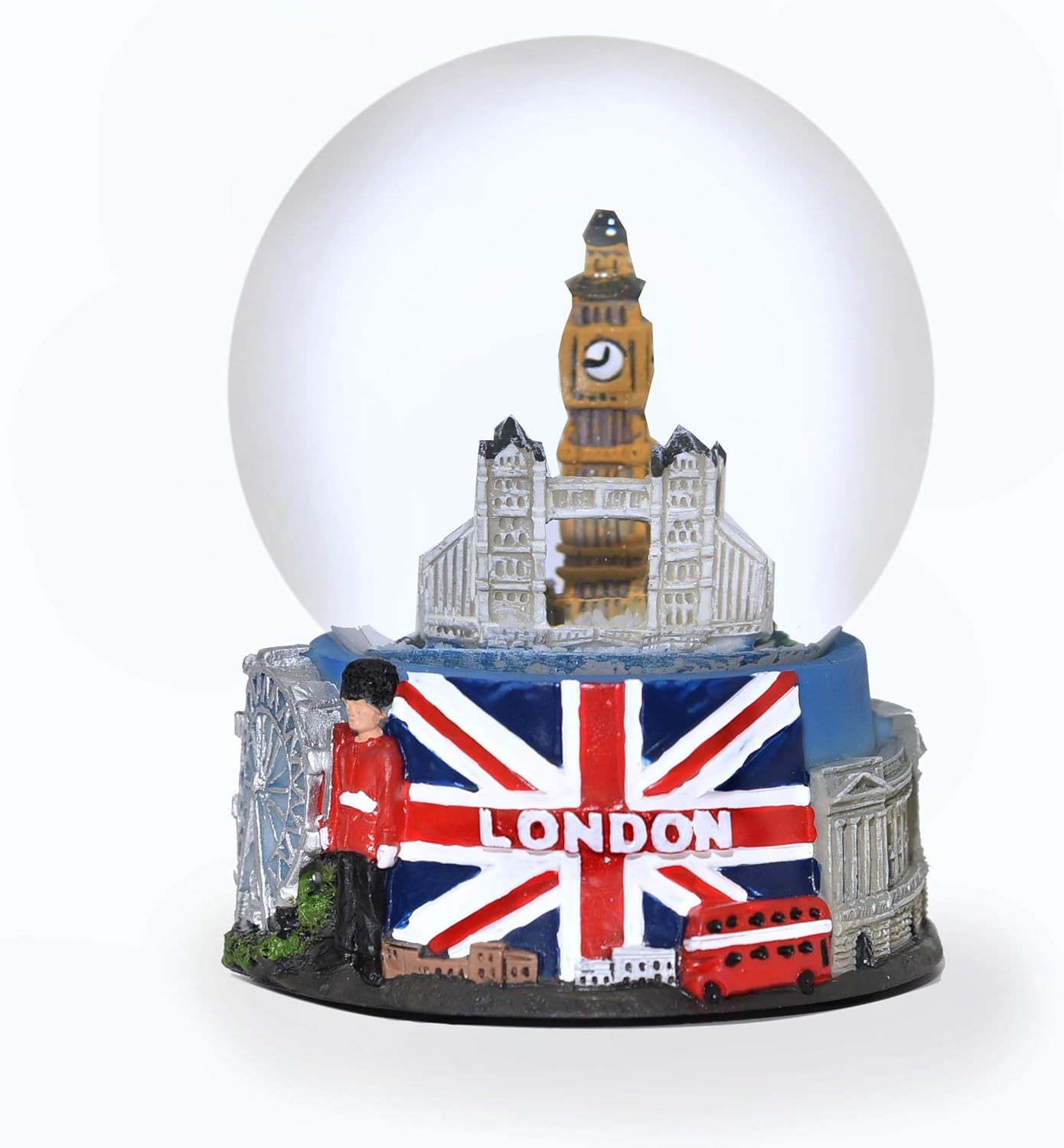 London England Snow Globe Color Exclusive 65mm Home & Kitchen