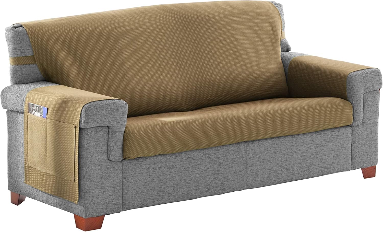 Martina Home Couvre Sofa/salvasofa modèle Betta Couleur Mesure 4 Places 190 x 210 cm, Tissu