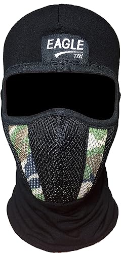 Fleece Warm Full Face Cover Balaclava Protecting Filter Camouflage