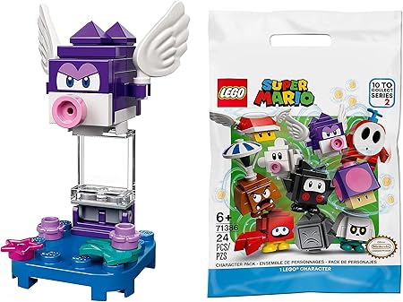 Amazon レゴ Lego スーパーマリオ キャラクター パック シリーズ2 トゲプク Spiny Cheep ブロック おもちゃ
