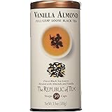 The Republic Of Tea Vanilla Almond Black Full-Leaf, 3.5 Ounces/50-60 Cups