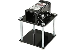 PEAKTOW PTT0006 Deluxe 2 Inches RV Bumper Receiver Adapter for Bike Rack and Other Accessories