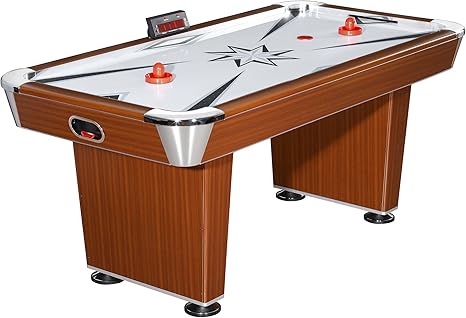 Amazon Com Hathaway Midtown 6 Air Hockey Family Game Table With