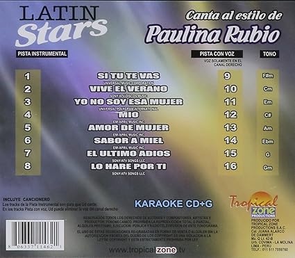 Yo No Soy Esa Mujer Paulina Rubio Con Letra Youtube