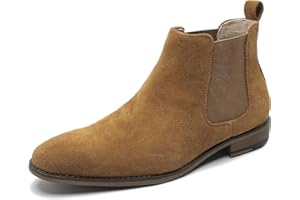 Cestfini Chelsea Boots Men Classic Elastic Dress Boots Casual Men's Chelsea Ankle Boots