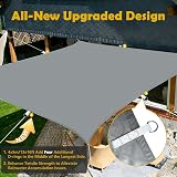 Mokani Sun Shade Sail 4x5m Rectangle UV Block Waterproof Garden Canopy view 4