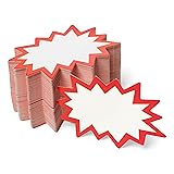 Starburst Signs with Stickers 200pcs | Sale Price
