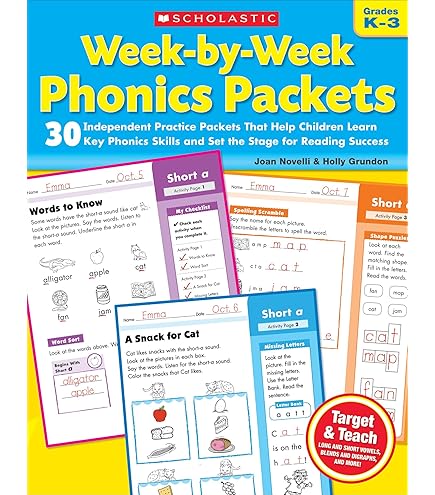thumbnail image 2 of Junior Learning Phonemic Awareness Workbook - Phonics Activities For Kids 4+ 2 of 13