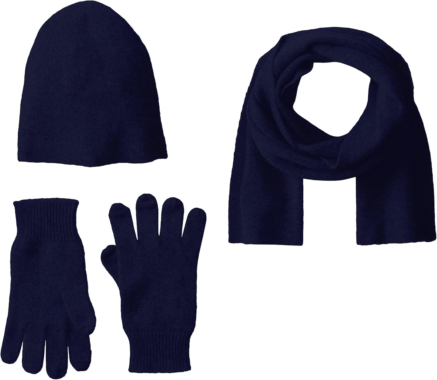 mens cashmere hat and scarf set