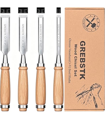 Narex Czech Steel Premium 4 pc Set True Imperial 1/4, 1/2, 3/4, 1