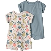 little planet by carter's Unisex Baby Organic Cotton Gauze Shortall