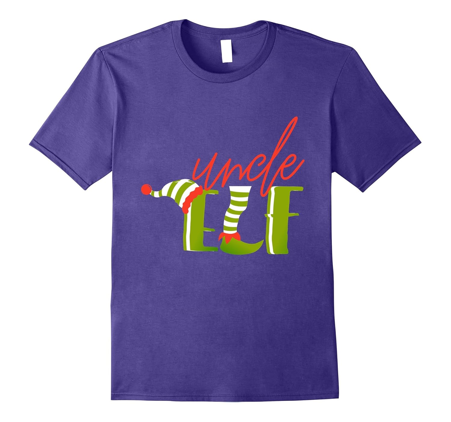 Mens Uncle Elf T-Shirt - Family Xmas Tee For Uncles-ANZ