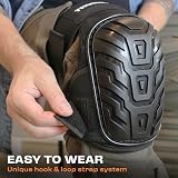Thunderbolt Knee Pads Elite Series III Double Gel Thick Foam Slit Non-Slip view 7