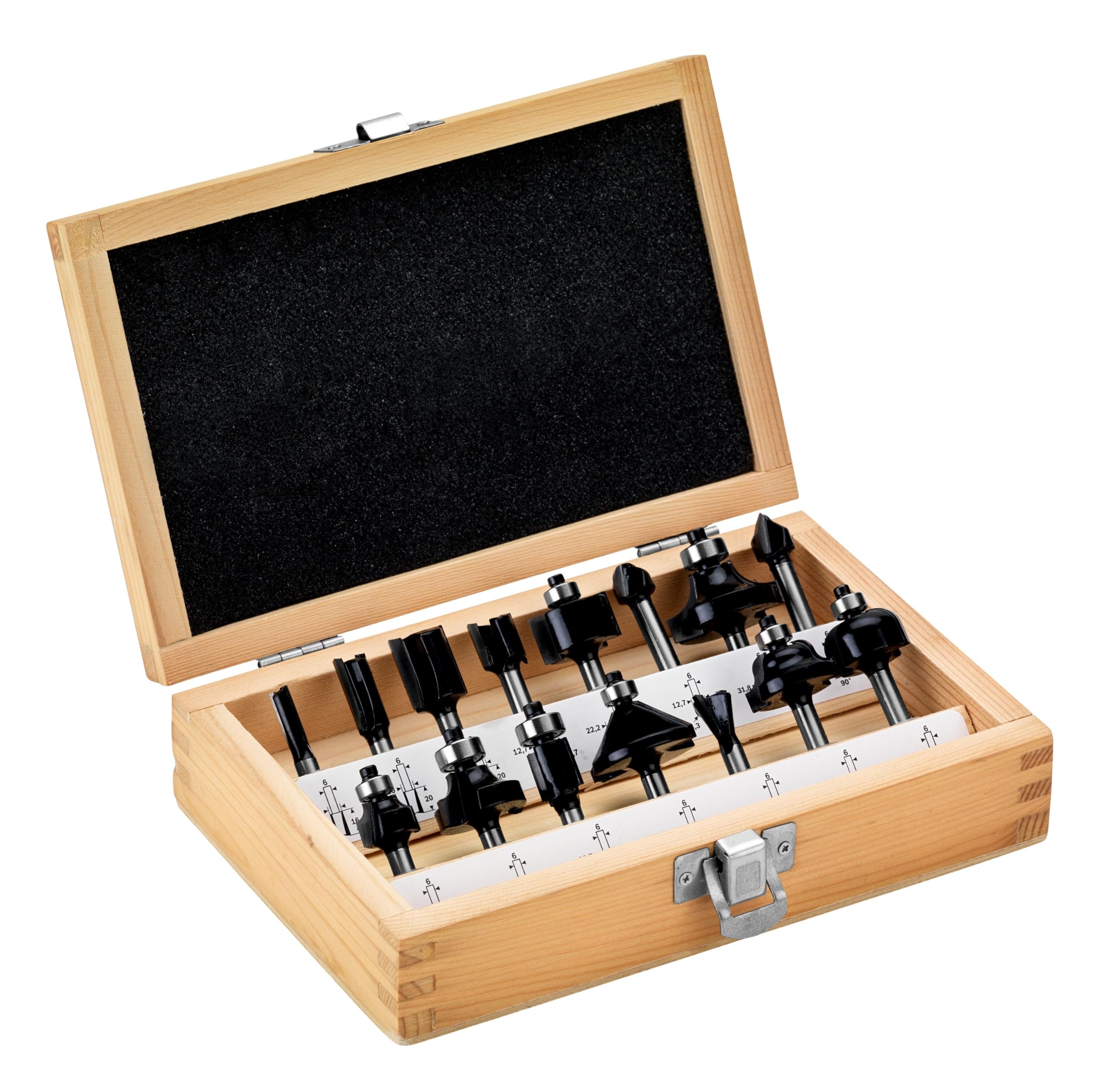 Surtido de fresas SP, 6mm, 15 piezas (635260000)