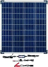 OptiMate Solar 80W 6.7A 12V Automatic Battery Charger Maintainer + Panel view 1