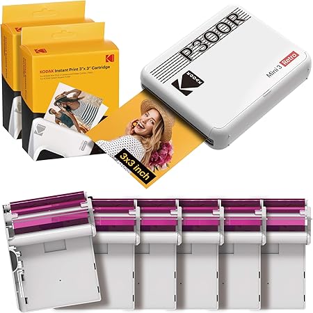 kodak mini 3 retro portable photo printer