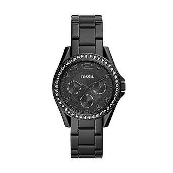 Riley Analog Black Dial Women's Watch-ES4519