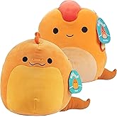 Squishmallows 10-Inch Snakes 2-Squish Reptile Pack - Get Two Jumbo Official Jazwares 10" for Less - Collectible Soft & Squishy Stuffed Animal Toy - Gift Set for Kids, Girls & Boys