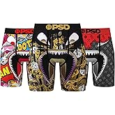 PSD Underwear Mens Boxer Briefs - Warface Luxury, Standard Length Pack & Singles, Soft & Breathable Boxer Briefs for Men