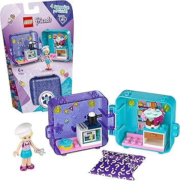 LEGO Friends - Cubo de Juegos de Stephanie, Caja de Juguete con Accesorios y Mini Muñeca de Stephanie, Set Recomendado a Partir de 6 Años (41401): Amazon.es: Juguetes y juegos