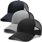 FURTALK Mens Trucker Hat Structured Mesh Baseball Cap Adjustable Classic Mens Hat