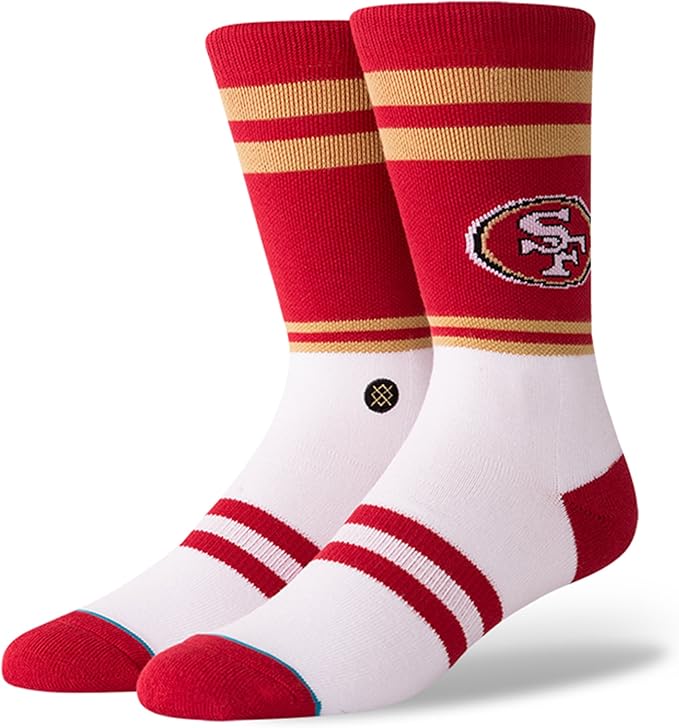 Stance NFL 49ers Logo Red LG (Men�s Shoe 912