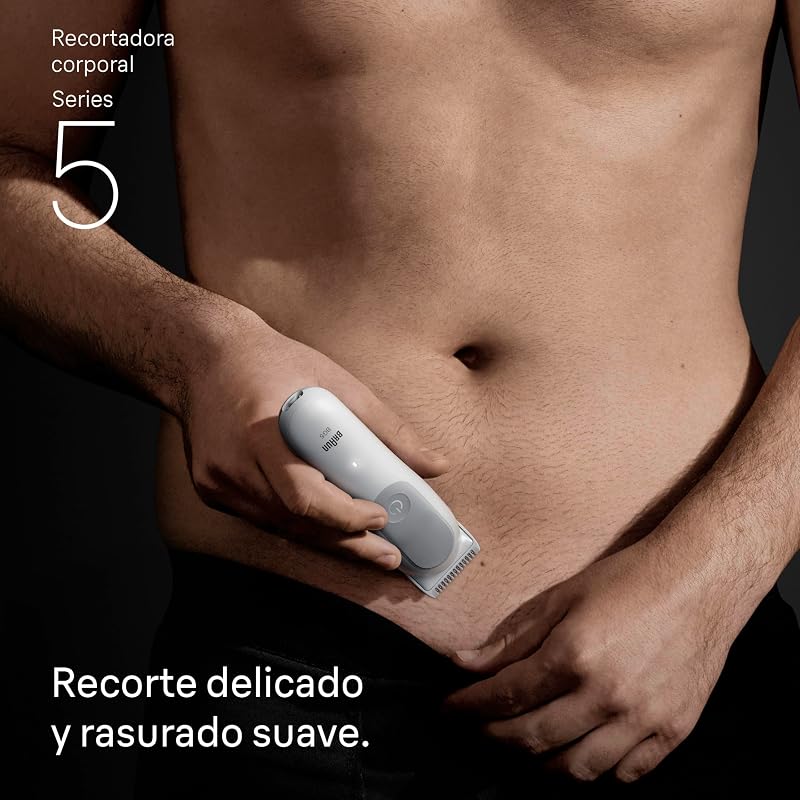 Recortadora Corporal Hombre Series 5, BG5555, Gris