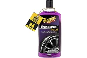 Meguiar's G7516 Endurance Tire Gel - 16 oz. Premium Tire Gel for a Lasting Glossy Shine