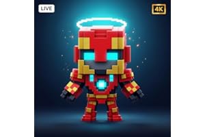 Iron Man Stark Sky: Tech Hero Night 4K